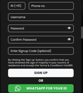 Playbro Signup